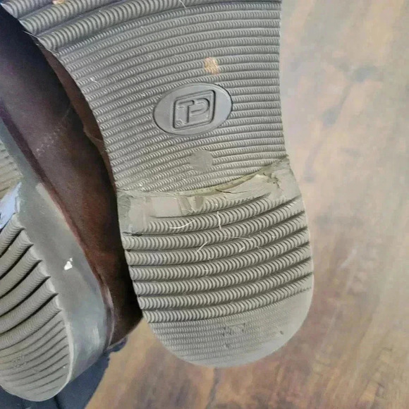 Churchs Cap Toe Derby Shoe Oxford Chocolate Brown Suede Mens 10.5 England Laceup - Picture 7 of 11